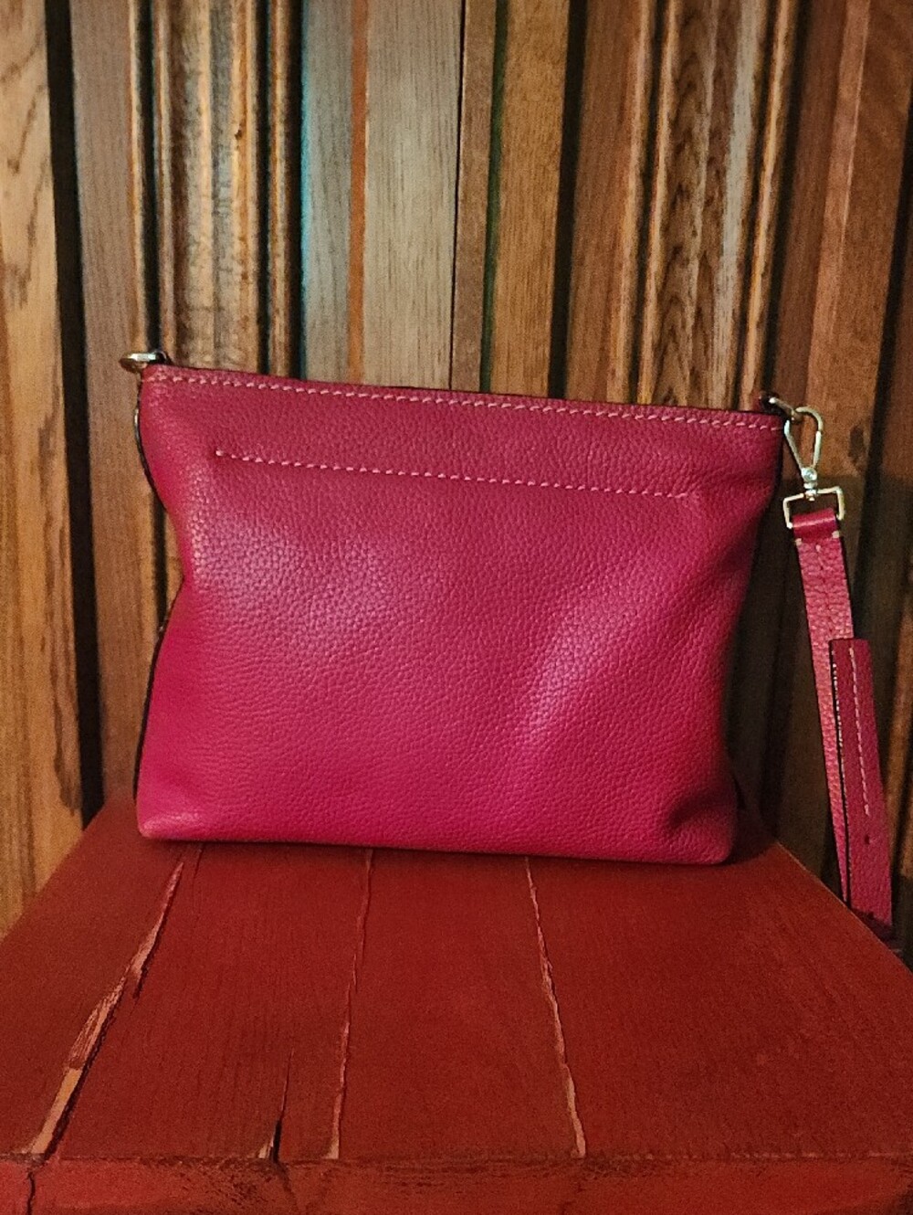 kate spade Red Leather Crossbody Bag - Picture 3 of 4